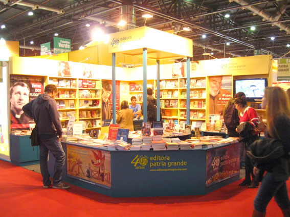 Editora Patria Grande. Feria del libro 2013